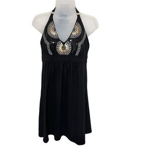 Y2K M Victoria’s Secret Babydoll Dress BRA TOPS Embellished Halter Going Out